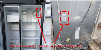 Lodówka GE numer modelu dekodować wyjaśnione 2016-2022