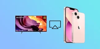 Jak wykonać kopię lustrzaną iPhone’a na telewizorze Sony