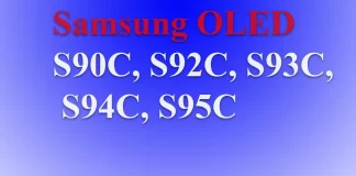 Różnice między Samsung OLED S90C, S92C, S93C, S94C, S95C