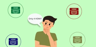 Dlaczego telewizor nie ma więcej niż 4 portów HDMI?