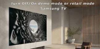 Jak wyłączyć tryb demo w TV Samsung