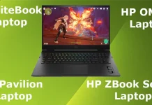 Laptopy HP: linie produktowe, serie i kto je produkuje