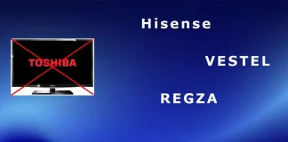Kto produkuje telewizory Toshiba i kto jest właścicielem marki Toshiba