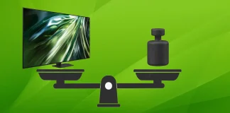 Ile waży 65-calowy telewizor?