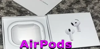 AirPods, sterowanie połączeniami, audio, połączenie z Siri, lista działań.