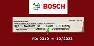 Bosch FD – numer: Dekodowanie i wyjaśnienie