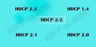 HDCP w HDMI, wersje kompatybilności HDCP