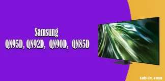 Samsung QN85D, QN90D, QN92D, QN95D dla Polski