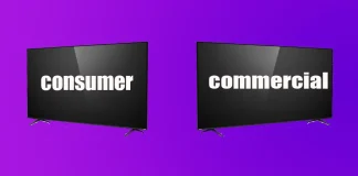 Telewizory domowe i komercyjne, różnice i funkcje