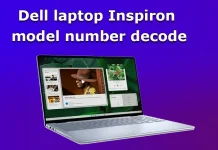 Wyjaśnienie dekodowania numerów modeli laptopów Dell Inspiron (2010–2025)