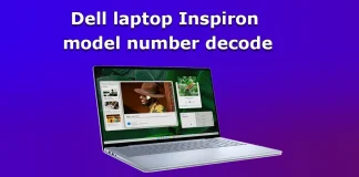 Wyjaśnienie dekodowania numerów modeli laptopów Dell Inspiron (2010–2025)