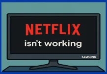 Netflix nie działa na telewizorze Samsung Smart TV