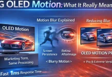 Czym jest OLED Motion w telewizorach LG
