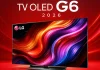 LG TV OLED evo AI G6 4K 2026, specyfikacja techniczna