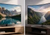 Płaskie i zakrzywione telewizory – różnice między nimi