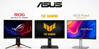 Monitory ASUS, serie i ich różnice