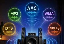 Kodeki audio AAC, MP3, WMA, DTS i Dolby – proste wyjaśnienie