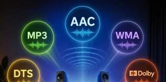Kodeki audio AAC, MP3, WMA, DTS i Dolby – proste wyjaśnienie