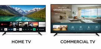 Telewizory komercyjne i telewizory domowe, czym się różnią?