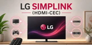 LG SIMPLINK (HDMI-CEC), jak działa i jak go włączyć