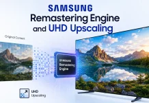 Samsung Remastering Engine i UHD Upscaling w telewizorach Samsung