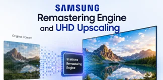 Samsung Remastering Engine i UHD Upscaling w telewizorach Samsung