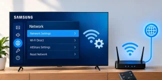 Jak zmienić konfigurację sieci w telewizorze Samsung