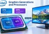 Generacje Intel Graphics i procesory