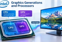 Generacje Intel Graphics i procesory