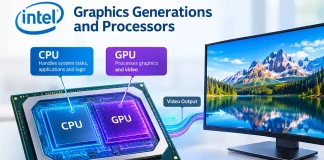 Generacje Intel Graphics i procesory