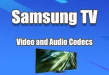 Obsługiwane przez telewizory Samsung formaty wideo i audio oraz kodeki