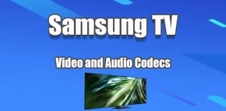 Obsługiwane przez telewizory Samsung formaty wideo i audio oraz kodeki