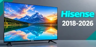 Telewizory Hisense według roku, 2018–2026