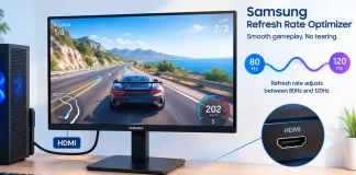 Czym jest Refresh Rate Optimizer w monitorach Samsung?