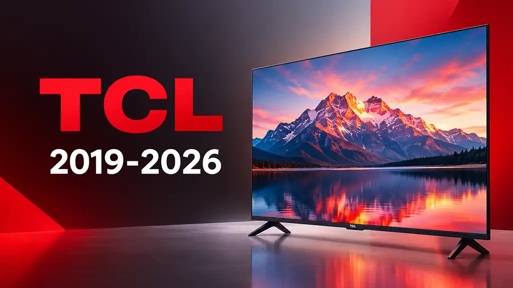 TCL TV Lineup by Year